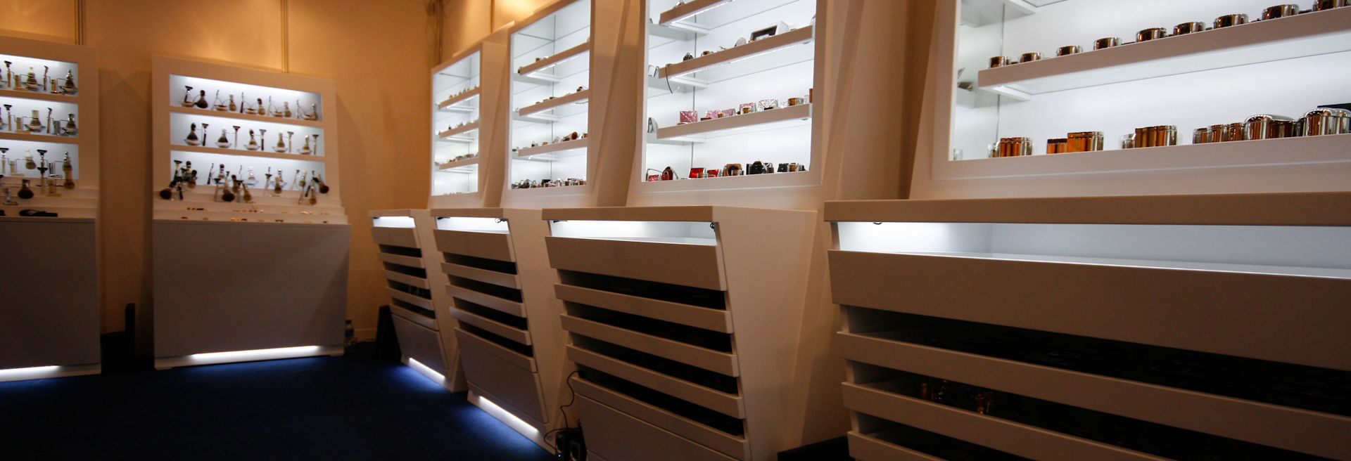 LED lighting White display