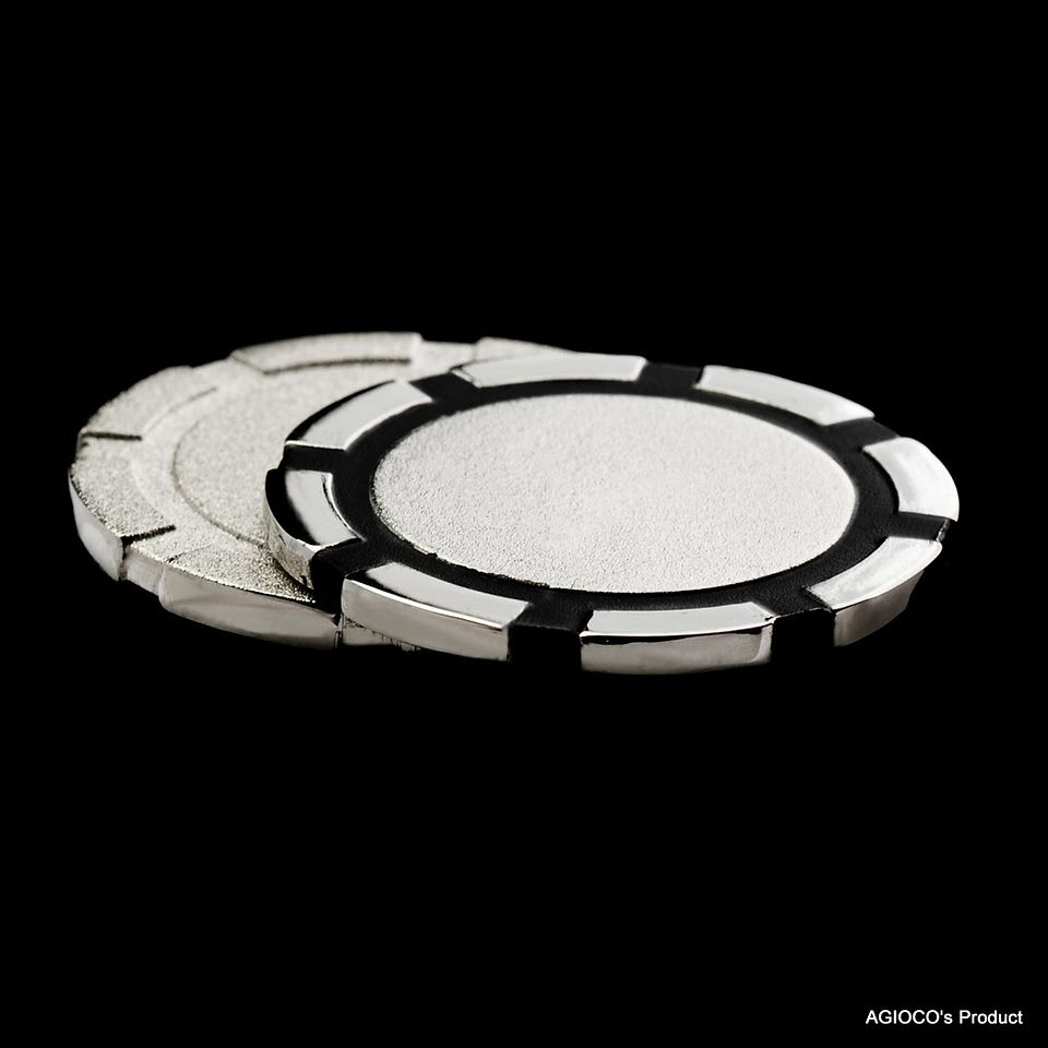 Metal pocket chips