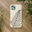 Thumbnail: Eco-Friendly Biodegradable Fern Phone Case - Hand-Drawn Black Fern Design