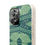 Thumbnail: Biodegradable Abstract Green Phone Case - Eco-Friendly Retro Aesthetic