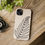 Thumbnail: Eco-Friendly Biodegradable Fern Phone Case - Hand-Drawn Black Fern Design