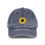 Thumbnail: Sunflower Vintage Cap -- Embroidered Sun Flowers Hat, Floral Baseball Cap