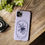 Thumbnail: Elderberry Flower Slim Phone Case - Aesthetic Purple Minimalist Line Art