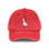 Thumbnail: Sitting Goose Vintage Cap -- Embroidered Goose Hat, Silly Goose Baseball Cap