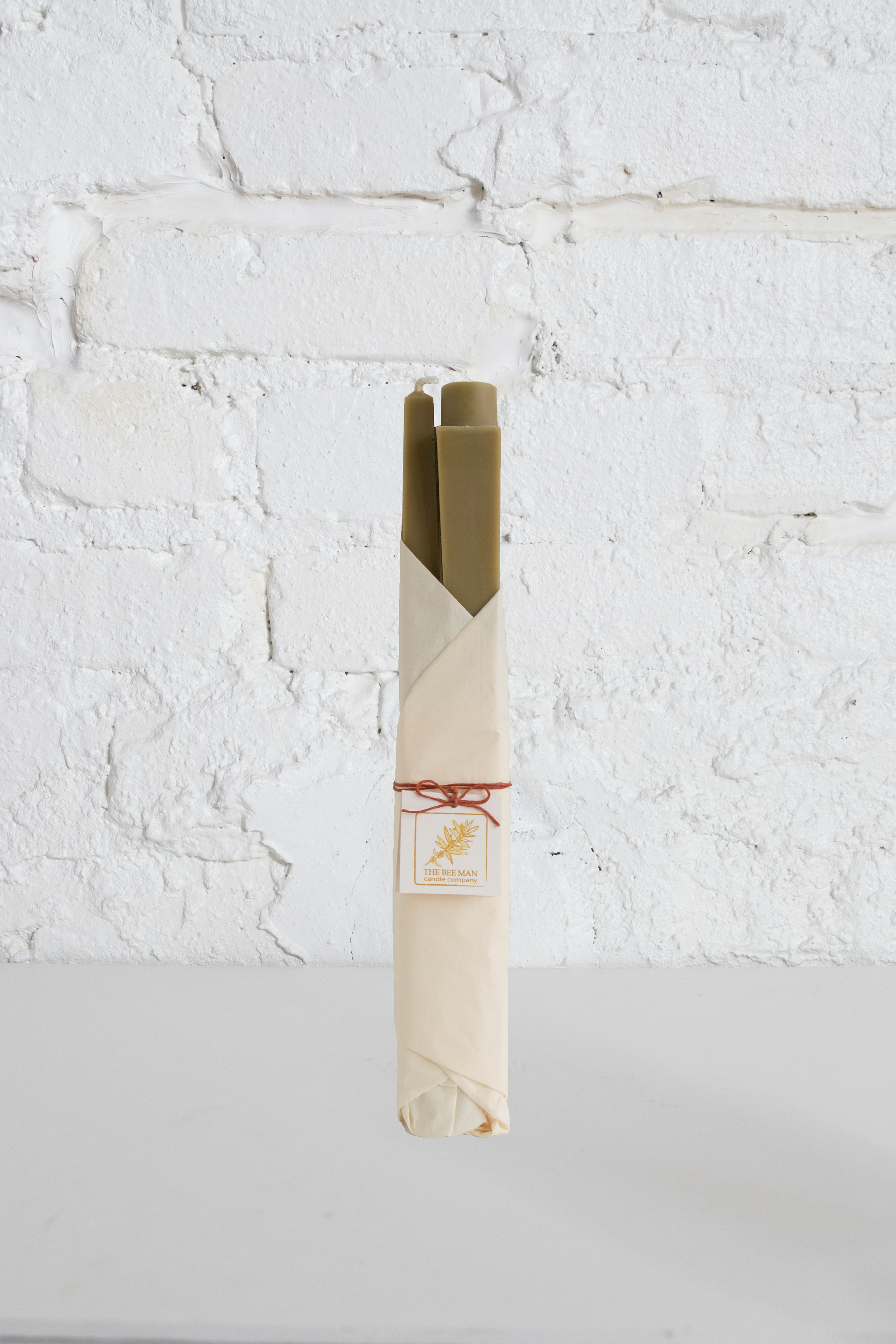 11" Square Bayberry Tapers