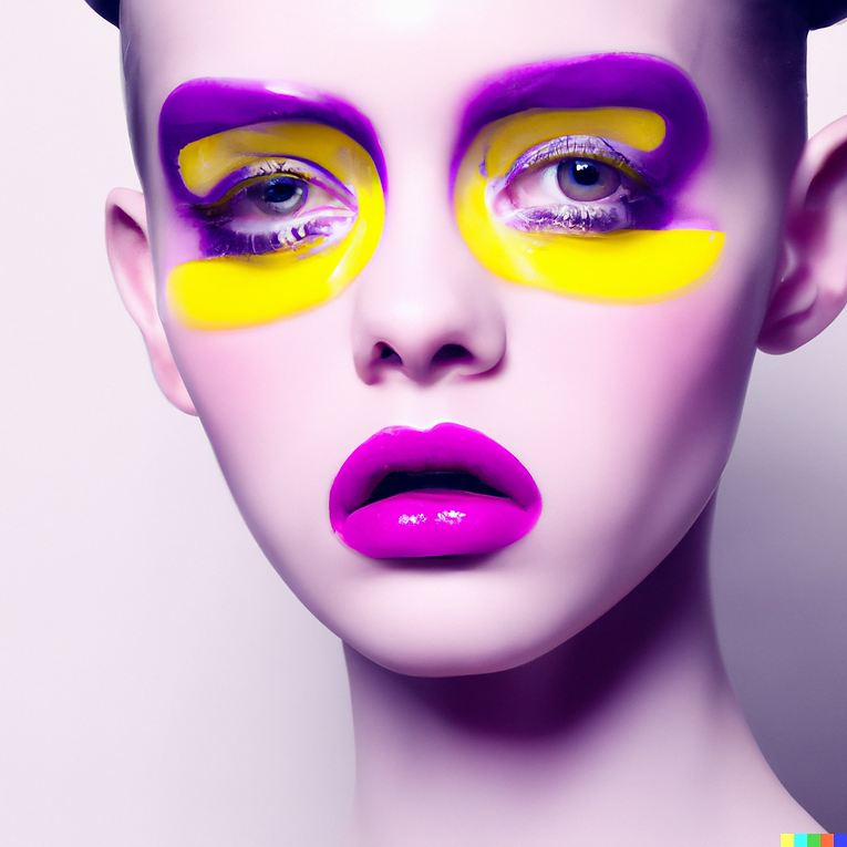 Melbourne Ai fashion image, created with Artificial Intelligence by artist Richard McCoy