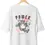 Thumbnail: Oversized Power Printed Half Sleeve Premium Cotton T-Shirt for Men