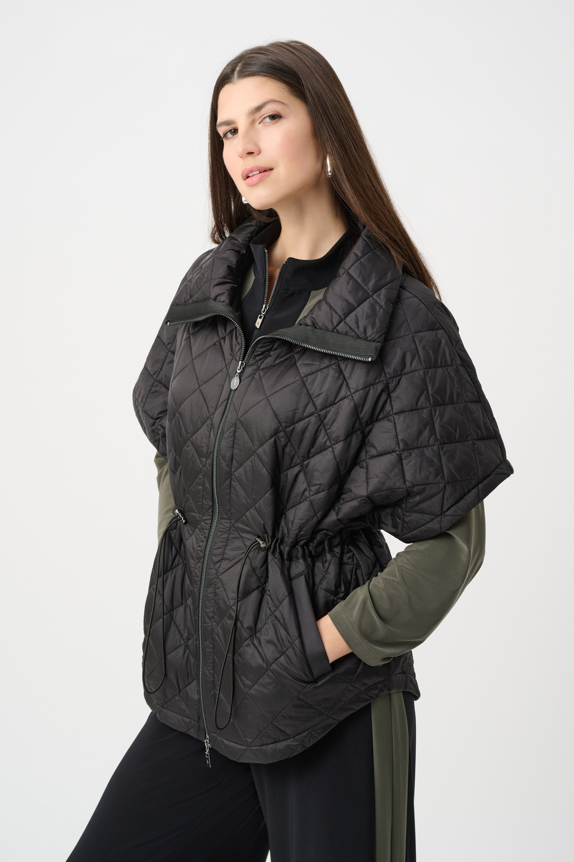 Body warmer Joseph Ribkoff zwart