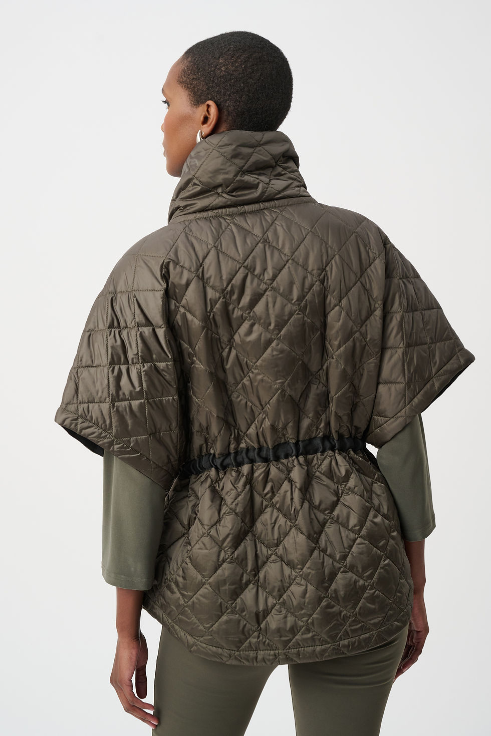 Thumbnail: Body warmer Joseph Ribkoff avocado