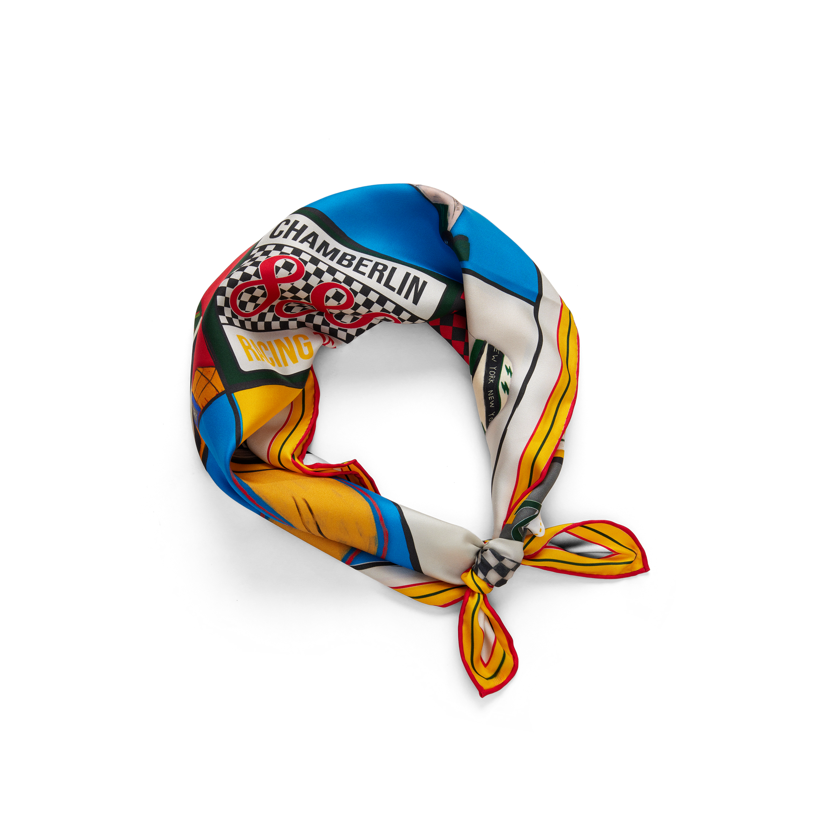Grand Prix Silk Scarf 
