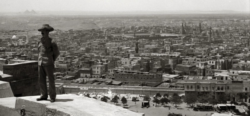 View of Cairo during WW1 from The Citadel