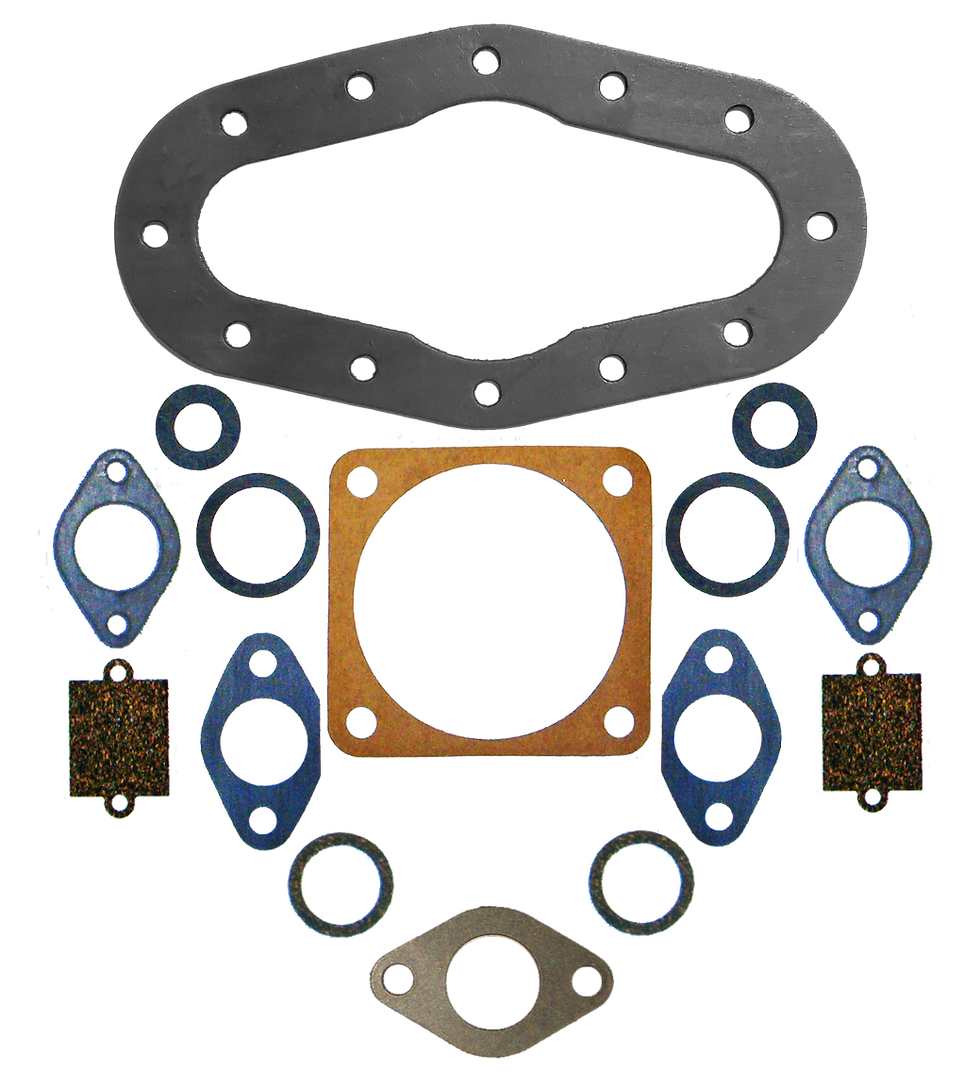#15676B - Upper End Gasket Set, 2-Piece Cover, 6.6-HP