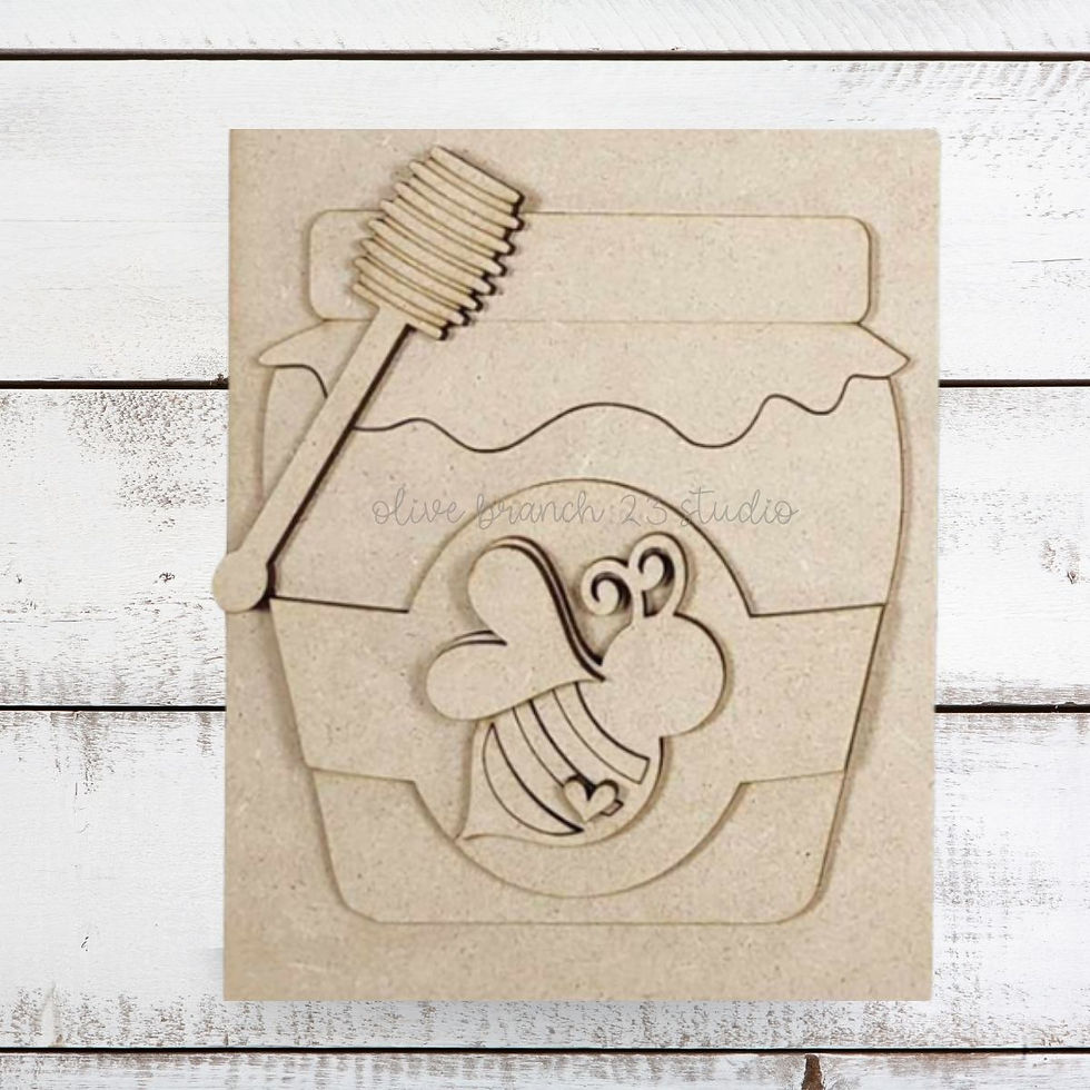 Thumbnail: Honey Word Art | DIY Add-On Insert