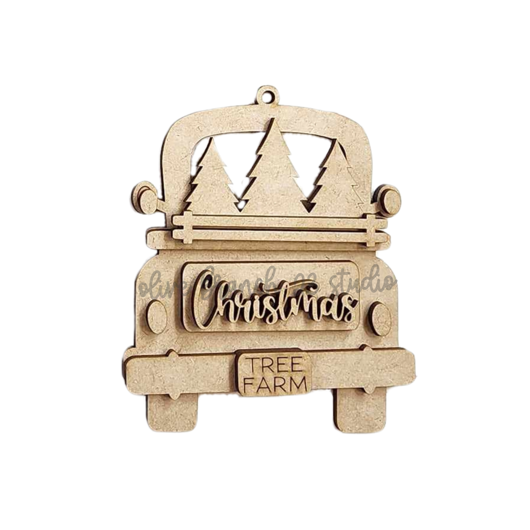 Christmas Tree Farm DIY Ornament