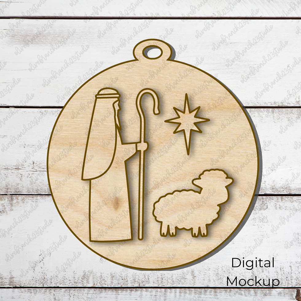 Thumbnail: Nativity Style 1 | DIY Wood Kit