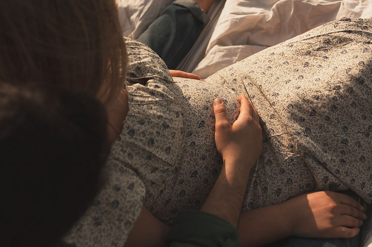 Pregnancy in Tuscany, Italy