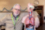 Dr. Virgil Varvel teaches human anatomy at Judah Christian School