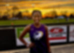 Aleigha Garrison, distance runner at Judah Christian School