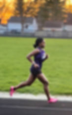 Aleigha Garrison, distance runner at Judah Christian School