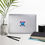 Thumbnail: Anti-Social Nomad Sticker Blue-Pink