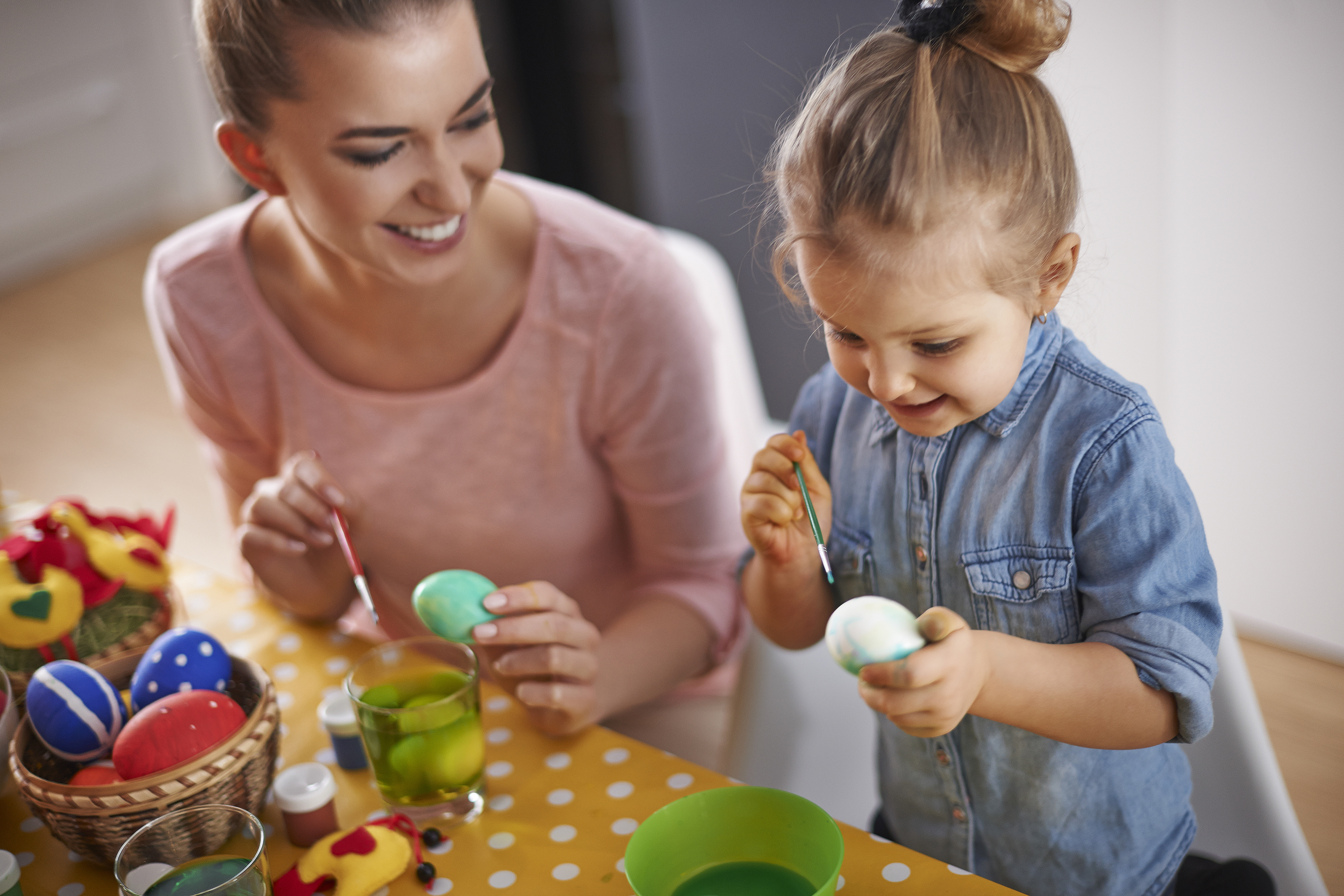 La decoración de los huevos de Pascua