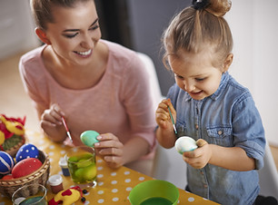 La decoración de los huevos de Pascua