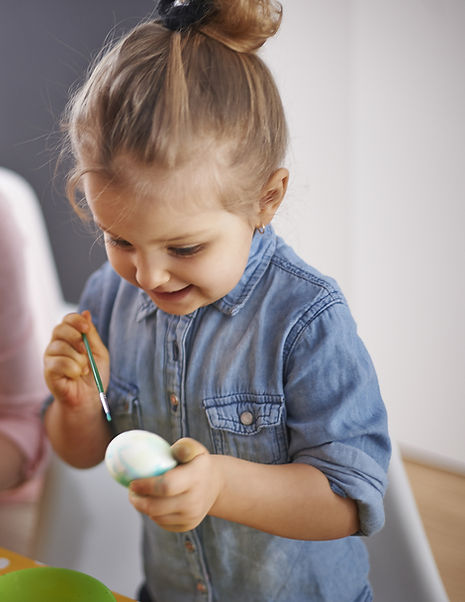 La décoration des oeufs de Pâques