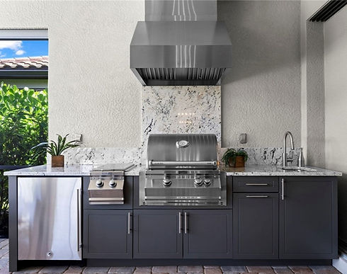 Harbor Island Kitchen, outdoor kitchen, grills,