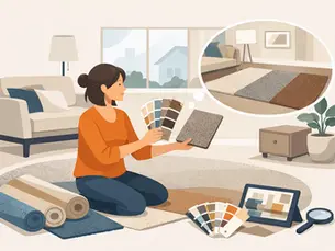 How to Choose Carpet Color at Home