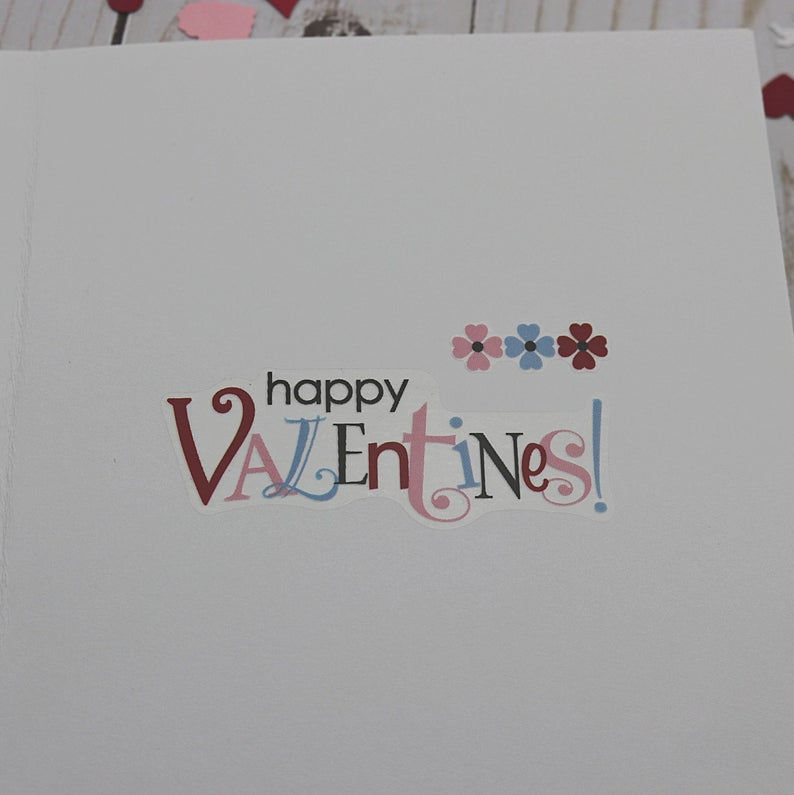 Thumbnail: Lovebirds Card Love Card Sweetheart Tree Full of LOVE Handmade w/Sweetheart Conf