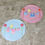 Thumbnail: Gender Reveal Wall Door Decor Baby Boy Girl Shower Party Pink and Blue OOAK