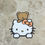 Thumbnail: Hello Kitty with Teddy Bear Hanging Ornament