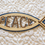 Thumbnail: Diecut Fish "PEACE" Decor Scrapbooking Bulletin Board w/ Rhinestones OOAK