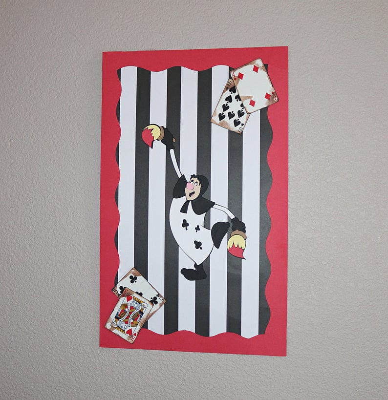 Thumbnail: Alice in Wonderland Tea Party Wall Decor White Rabbit Tea Party Room Mad Hatter