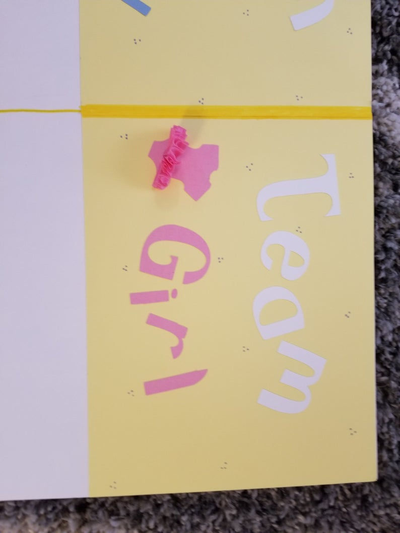 Thumbnail: Gender Reveal Tally Game 12 each Blue and Pink Onesies to keep score of guesses