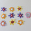 Thumbnail: Paper Flowers Decorated Flowers Bulletin Board Wall Decor Scrapbook Party 10pcs.