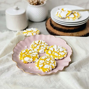 Crinkle Lemon Cookies (Dozen)