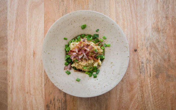 Airiška bulvių ir kopūstų košė „colcannon“
