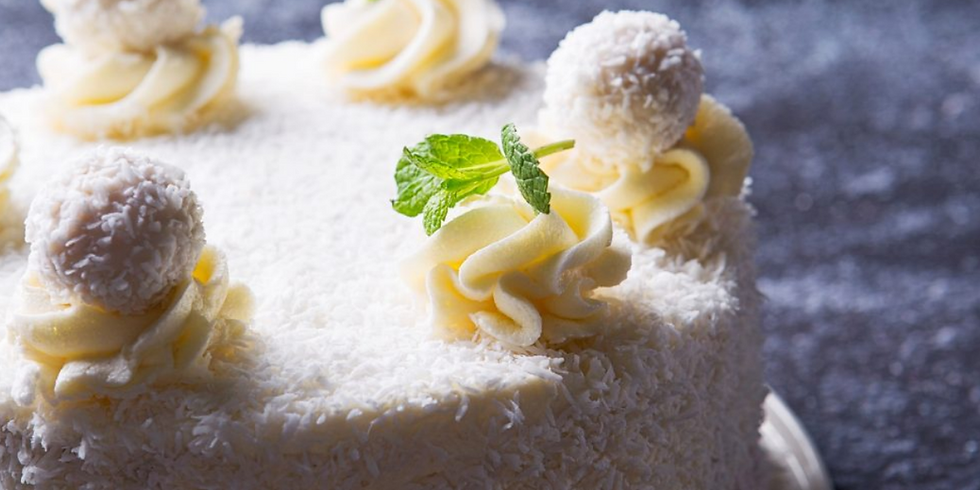 Kokosų tortas, vmg receptai