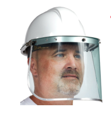 Face Shield Metal attachment for Hard Hat