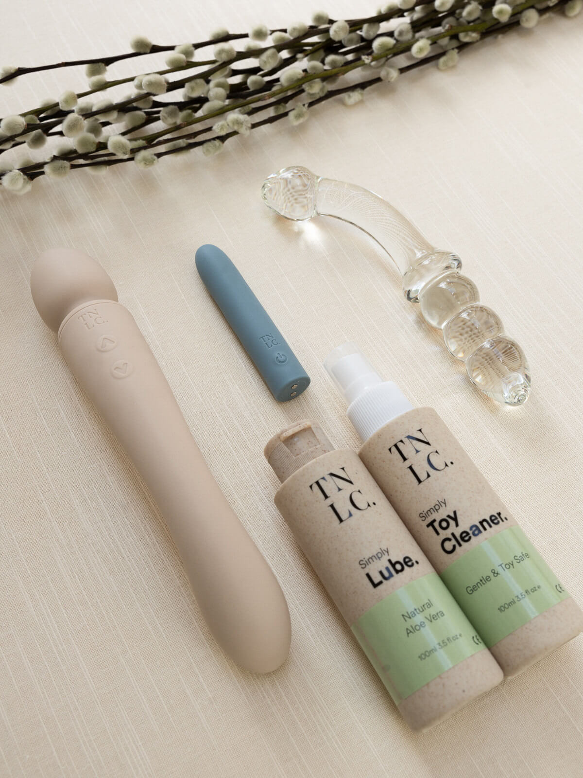 Beginner’s Intimacy Set by Confortala – curated collection of Natural Love Company products for women over 40, combining gent