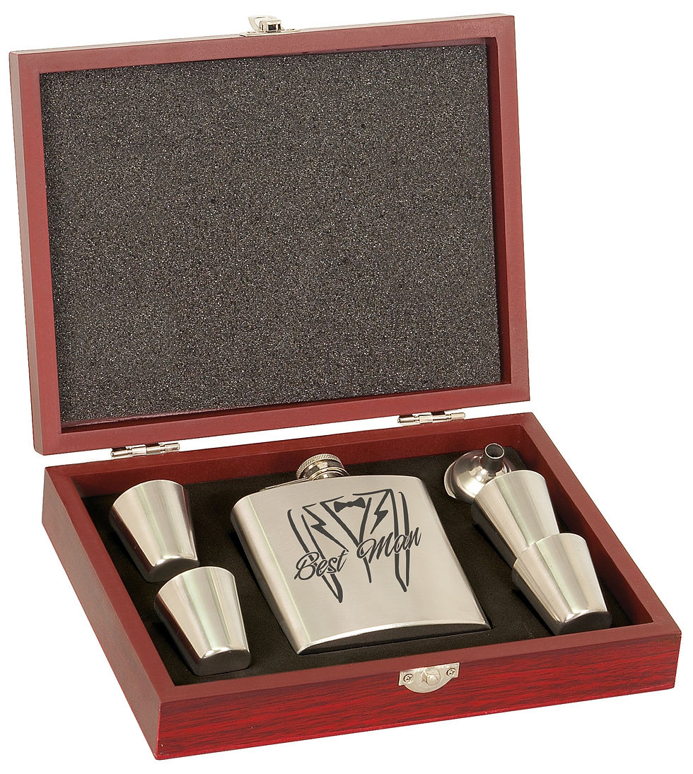 Flask and Shot Set