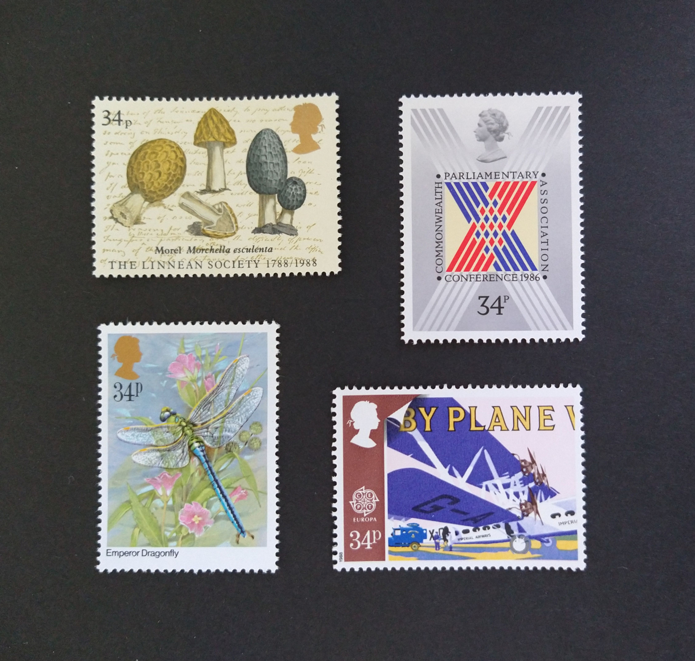 34p Stamps