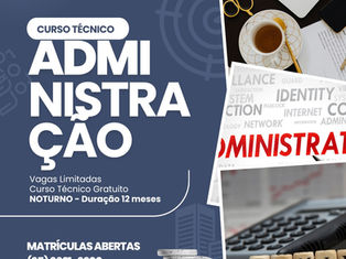 CEP Itajubá: Curso Técnico em Administração