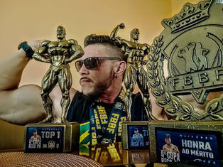 Atleta itajubense de fisiculturismo conquista Top 1 em categorias