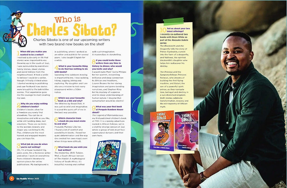 Charles Siboto Interview