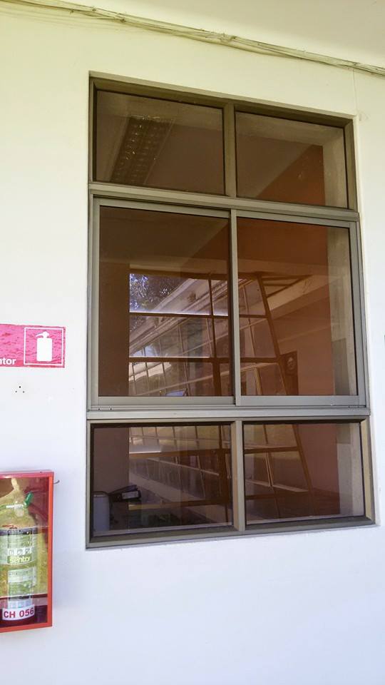 Ventana Titanio PAÑO FIJO