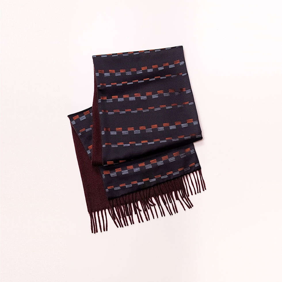 サムネイル： vintage kimono cashmere scarf:Item No.GS210018/GALLERY SHILI TOKYO [Duni Park]