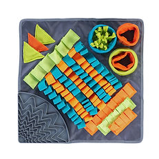 Tapis carré pour fourrage/à priser et tapis à lécher | Messy Mutts