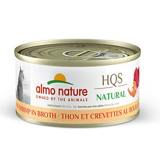 Thon et crevette HQS Natural | Almo Nature